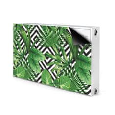 tulup.si Pokrov za radiator PVC Tropski listi 100x60 cm