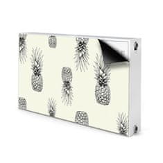 tulup.si Pokrov radiatorja Plastični ananas 100x60 cm