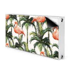 tulup.si Pokrov za radiator PVC Flamingi 110x60 cm