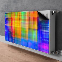 tulup.si Pokrov za radiator PVC Barvita rešetka 110x60 cm