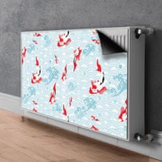 tulup.si Pokrov za radiator PVC Krap koi 100x60 cm