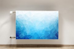 tulup.si Pokrov za radiator PVC Geometrijska abstrakcija 90x60 cm