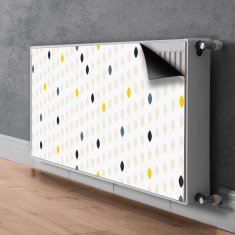 tulup.si Pokrov za radiator PVC Pisane limone 100x60 cm