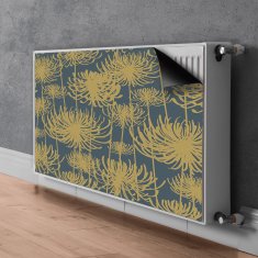 tulup.si Dekoracija za radiatorje Zlate rože 100x60 cm