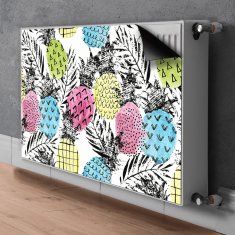 tulup.si Pokrov za radiator PVC Barvita ananas 90x60 cm