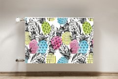 tulup.si Pokrov za radiator PVC Barvita ananas 90x60 cm