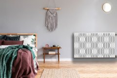 tulup.si Pokrov za radiator PVC Geometrijska iluzija 100x60 cm