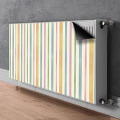 tulup.si Dekoracija za radiatorje Pisane črte 110x60 cm