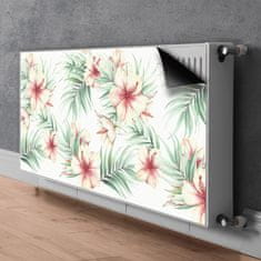 tulup.si Pokrov za radiator PVC Havajski cvetovi 110x60 cm