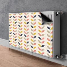 tulup.si Pokrov za radiator PVC Veje in listi 100x60 cm