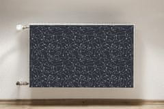 tulup.si Dekoracija za radiatorje Constellations galaxy 100x60 cm