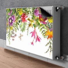 tulup.si Pokrov radiatorja Tropske rastline 90x60 cm