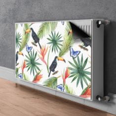 tulup.si Dekoracija za radiatorje Toucani na veji 100x60 cm