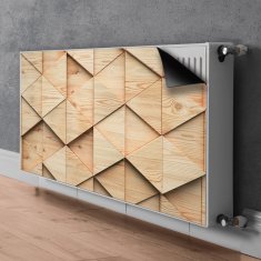 tulup.si Pokrov radiatorja Leseni 3d vzorec 110x60 cm