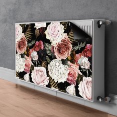 tulup.si Pokrov radiatorja Baročne rože 100x60 cm