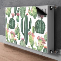 tulup.si Pokrov za radiator PVC Kaktusi s trni 90x60 cm