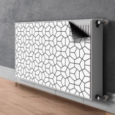 tulup.si Pokrov za radiator PVC Geometrijske oblike 100x60 cm