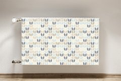 tulup.si Pokrov za radiator PVC Geometrijska tekstura 100x60 cm