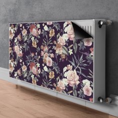 tulup.si Dekoracija za radiatorje Vrtno cvetje 110x60 cm