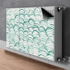 tulup.si Pokrov za radiator PVC Ribje luske 90x60 cm