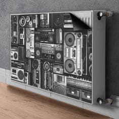 tulup.si radiatorska pokrov Old school boombox 90x60 cm