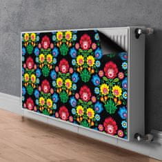 tulup.si Pokrov za radiator PVC Ljudska umetnost 100x60 cm