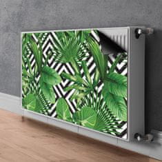 tulup.si Pokrov za radiator PVC Tropski listi 100x60 cm