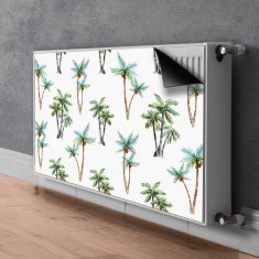 tulup.si radiatorska pokrov Palm freska 100x60 cm