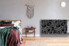 tulup.si Pokrov za radiator PVC Geometrijske oblike 110x60 cm