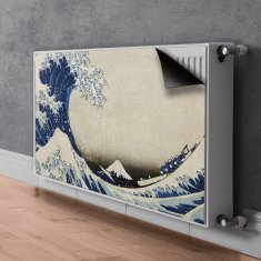 tulup.si Pokrov za radiator PVC Japonska umetnost 100x60 cm