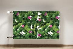 tulup.si Pokrov za radiator PVC Hibiskus 100x60 cm