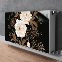 tulup.si Pokrov za radiator PVC Vrtnice retro 110x60 cm