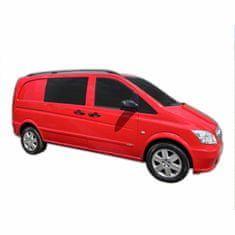 SCOUTT Strešne preproge za Mercedes-Benz Vito W639 2003-2014 Black Compact Van