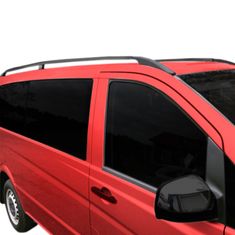 SCOUTT Strešne preproge za Mercedes-Benz Vito W639 2003-2014 Black Compact Van