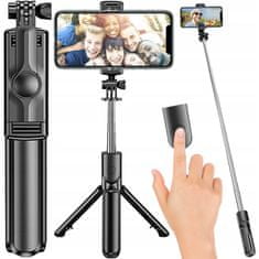 Izoksis 3v1 univerzalni selfie stick in tripod + bluetooth daljinec