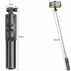 Izoksis 3v1 univerzalni selfie stick in tripod + bluetooth daljinec