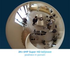 Reolink FE-P IP kamera, 2K, PoE, 360° Fisheye, IR nočno snemanje, aplikacija, dvosmerna komunikacija