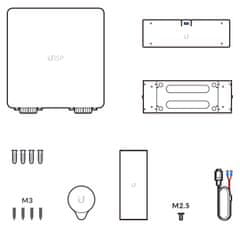 Ubiquiti UISP Power - napajalni sistem UISP, 1 × RJ-45, rezervna litij-ionska baterija