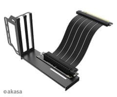 Akasa Riser black Pro, vertikalni nosilec VGA