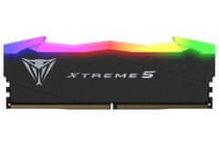 Patriot VIPER XTREME 5 RGB 48GB DDR5 7600MHz / DIMM / CL38 / Kit 2x 24GB