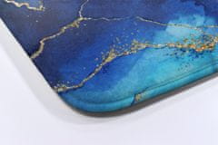 tulup.si Kopalniške preproge Modri marmor 75x45 cm Bela