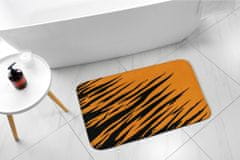 tulup.si Kopalniška preproga Tiger stripes 75x45 cm Bela