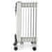 Nedis Prenosni oljni radiator / termostat/ 1500 W/ 7 reber/ 3 nastavitve temperature/ zaščita pred prevrnitvijo/ bela