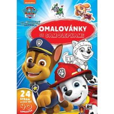 Jiri Models Pobarvanka A4 z nalepkami Paw Patrol