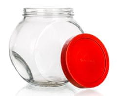 Kozarec WALLIBUCK 1,5l steklo + plastični pokrov, CRV