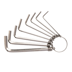 slomart Deli tools set ključev za vse ključe edl3080, 1,5-6 mm (srebrni)