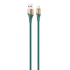 slomart usb - micro usb kabel ldnio ls632 2m, 30w (zelen)