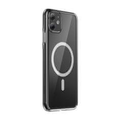 BASEUS Ovitek za telefon Baseus Magnetic Crystal Clear za iPhone 11 (prozoren)