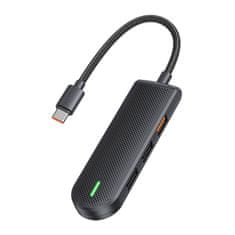 slomart vozlišče usb-c mcdodo hu-1430 5w1 (usb2.0*3,usb3.0*1,sd/tf)