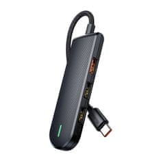 slomart vozlišče usb-c mcdodo hu-1430 5w1 (usb2.0*3,usb3.0*1,sd/tf)